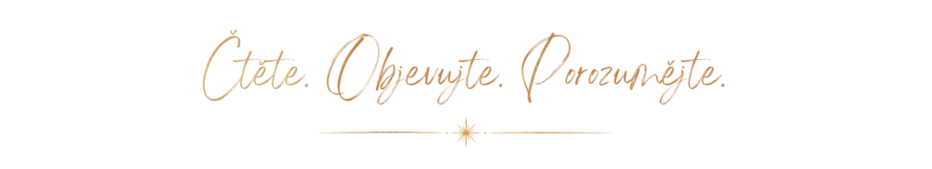 Čtěte. Objevujte. Porozumějte.